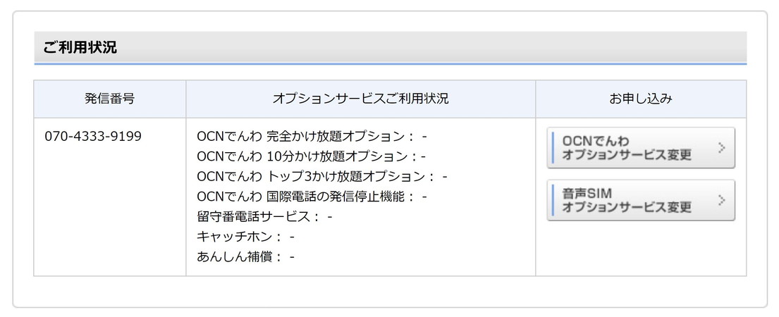 Ocnモバイルoneかけ放題は初月無料 解約 変更方法は 正モバイル Ocnモバイルone完全ガイド